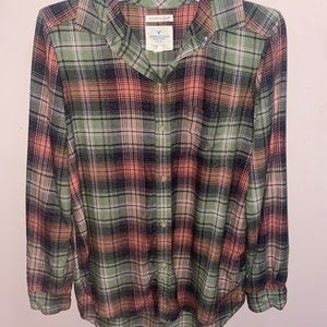 American eagle women’s flannel